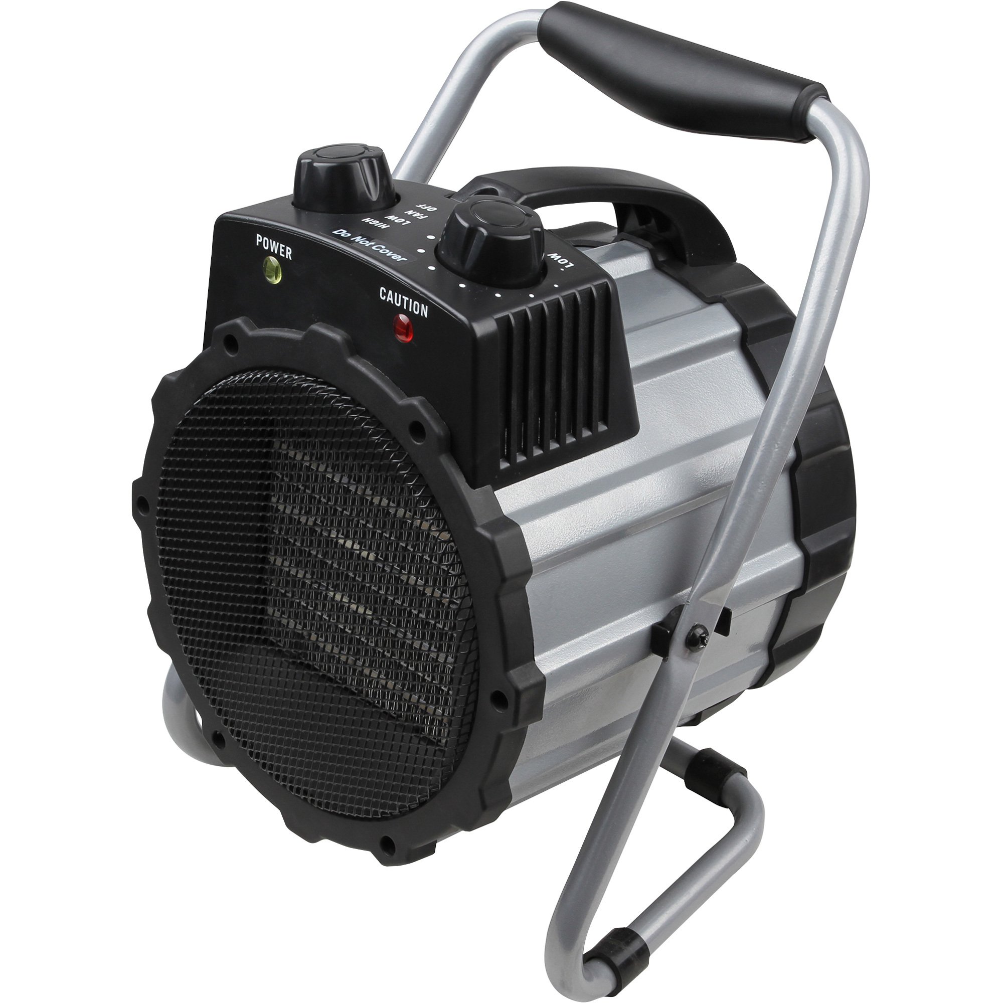 ProFusion Portable Ceramic Utility Heater with Thermostat — 1,500 Watt, 5,200 BTU, Model# FH16P-BM